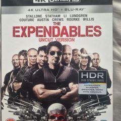 The Expendables 4k Ultra HD Blu-Ray Plus Blu-Ray