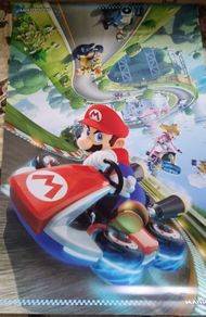 Mario kart 8 poster 90x60cm
