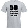 50 Officially A Grumpy Old Man T-Shirt, Funny 50th Birthday Gift Image 4