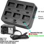 Walkie Talkie, Walkie Talkies with 6 Way Charger, PMR446 License-free, 16 Channels, VOX, Two Way Radio for School, Factory, Security (FREE POSTAGE) Image 4