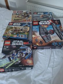 32 Star Wars lego boxes for sale (just the boxes)