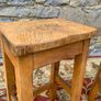 Pair of Mid Century laboratory stools. Image 5