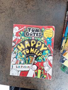 Tom Gates Book Happy to help