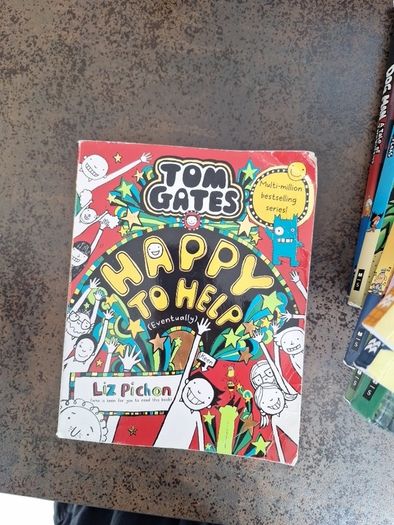 Tom Gates Book Happy to help