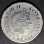 1 Oz Silver Saltwater Crocodile 2014 1 Dollar Image 4