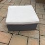 Rattan garden table with cushion Image 2