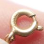 Vintage Dainty Flower Pendant Necklace 1/20 12K Gold Plated . length 16" Image 7