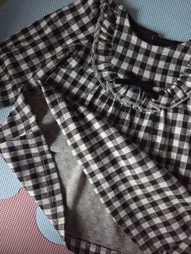 3-6m, With Tags Soft Checkered Dress