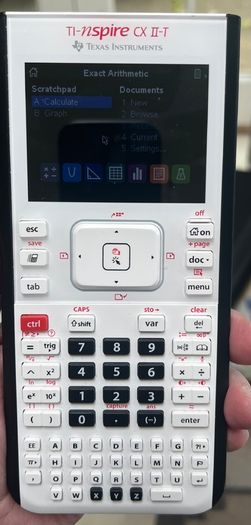 Texas T1 Nspire cx ii-T graphics calculator