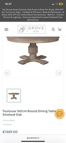 Dining table