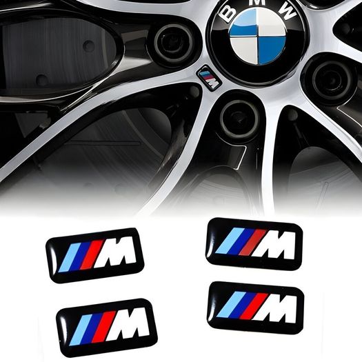 BMW M Performance Power Car sticker for alloy wheel badge