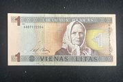 One Litas notes from Lithuania 1994