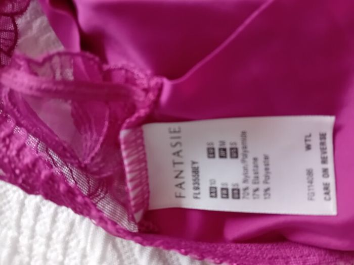 Fantasie Estelle - Underwired Side Support Bra 30F and Briefs S - Berry - BNWT RRP 80