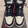 Air Jordan 1 High OG 'Obsidian' UNC UK9/US10 Image 2