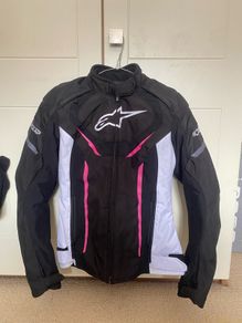 Alpinestars Stella T-Jaws V3 WP Ladies Jacket (Black White/Fuchsia)