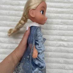 Disney approx. 13 Elsa Doll Olaf's Adventure NOT WORking Used Please see pictures