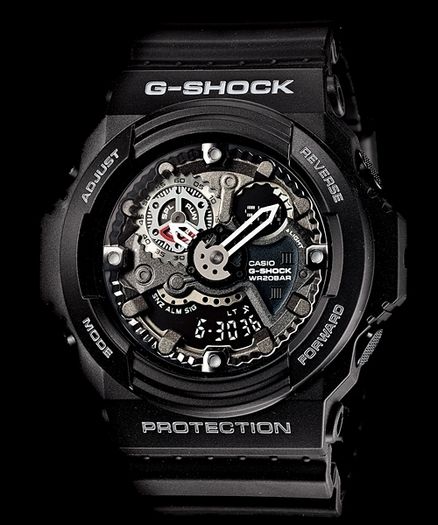 Rare Casio G-Shock GA-300-1ADR, Sports Men's Wristwatch, Big Case