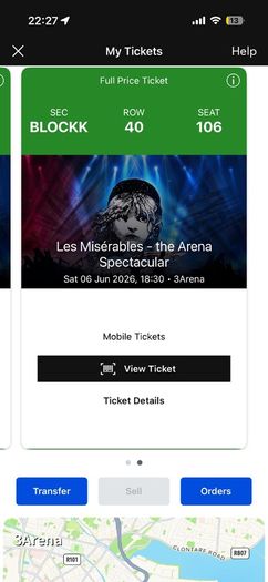 Les Miserables Tickets