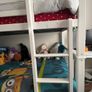 White single bunkbeds Image 2