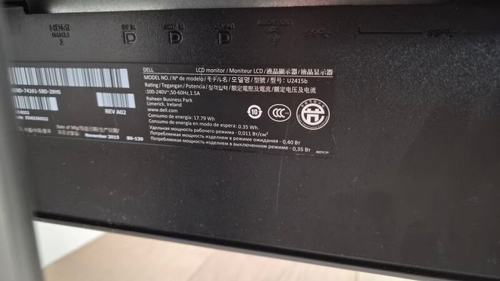 Dell U2415b