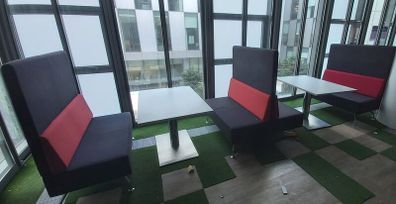 Modern Office Booth Seating Set