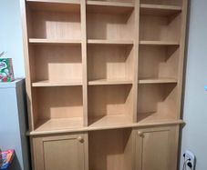 Bespoke Solid Maple Bookshelf