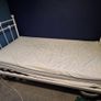 Gorgeous High Quality White Single Metal Bed Frame - Can Deliver Image 2