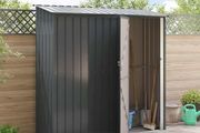 Garden Sheds Anthracite 203 x 85.5 x 200 cm Metal