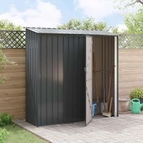 Garden Sheds Anthracite 203 x 85.5 x 200 cm Metal