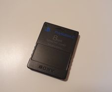 Playstation 2 memory card