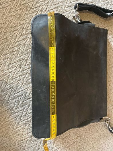 leather bag hand made in the US shoulder bag