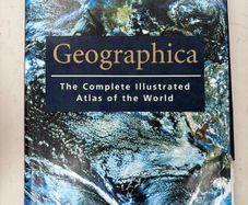 Premium Hardback Reference Book Bundle Times World History Atlas & Geographica