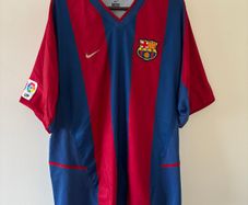 FC Barcelona Luis Enrique Football Vintage Jersey- Size 2XL