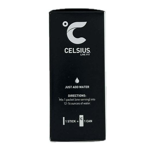 Celsius Live Fit Essential Energy Powder Sticks 30-Pack  American Import