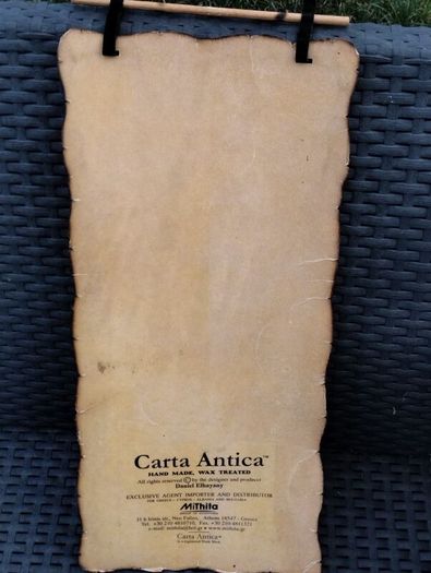 Presume Vintage Wax treated Plague