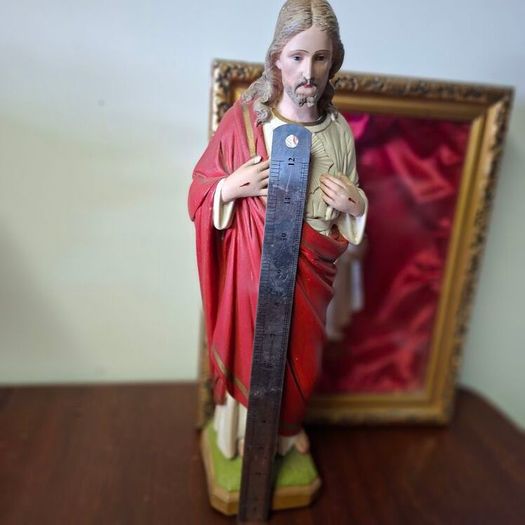 Vintage Jesus Religious Statue
