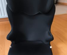 High backed booster car seat