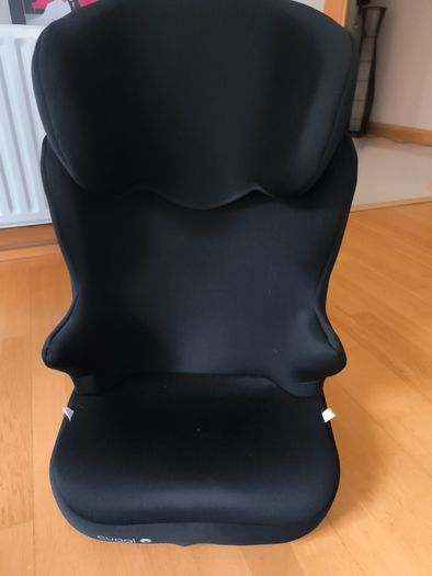 High backed booster car seat