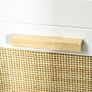 5-Drawer Dresser Solid Wood Handles Metal Slides for Office Living Room Bedroom 77 x 37 x 104 cm White Image 3