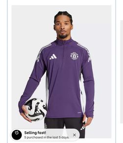 Manchester United Training Top - Purple