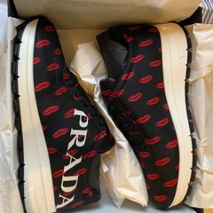 Genuine prada lips runners