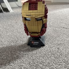 lego iron man helmet