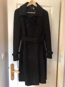 Black Trench Coat by Bastyn
