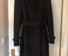 Black Trench Coat by Bastyn