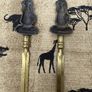 Pair of Vintage Irish Colleen Figural Letter Openers Image 3
