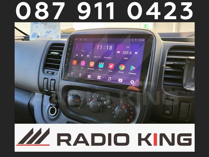 Premium Carplay Renault Trafic Android Auto Stereo