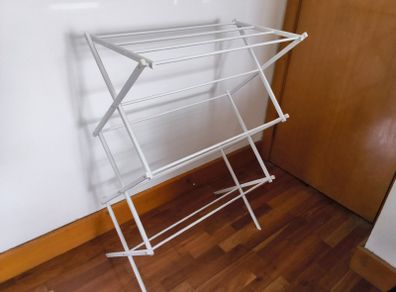 Foldable Laundry Rack for Air Drying Clothing