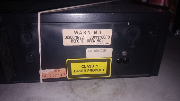 Philips CD-160 player from 1986