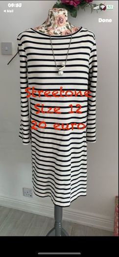 dress street one stripe stress size 12