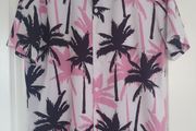 Tropical floral print shirt